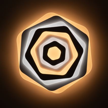 Brilagi - Dimmbare LED-Deckenleuchte MODERN LED/85W/230V 2700-6500K d 53 cm + Fernbedienung