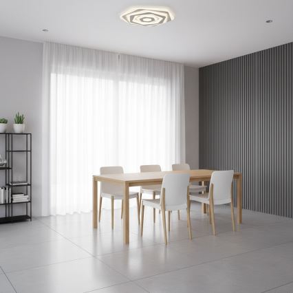 BRILAGI - dimmbare LED-Deckenleuchte MODERN LED/85W/230V 3000-6000K Ø 53 cm + Fernbedienung