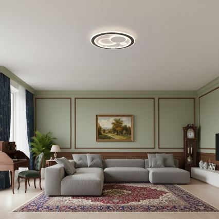 Brilagi - Dimmbare LED-Deckenleuchte MODERN LED/89W/230V 3000-6000K Ø 47 cm + Fernbedienung