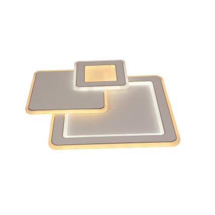Brilagi - Dimmbare LED-Deckenleuchte MODERN LED/93W/230V 2700-6500K 48,5x48,5 cm + Fernbedienung