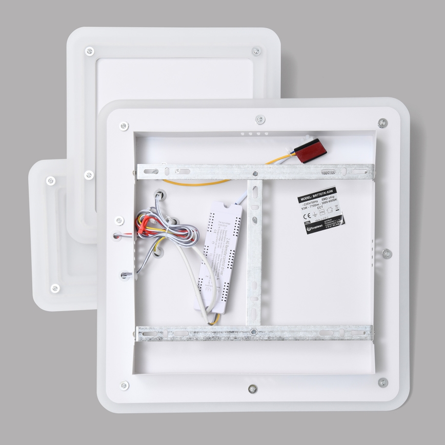 Brilagi - Dimmbare LED-Deckenleuchte MODERN LED/93W/230V 2700-6500K 48,5x48,5 cm + Fernbedienung