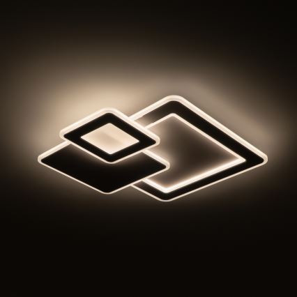 Brilagi - LED dimmbare Deckenleuchte MODERN LED/93W/230V 3000-6000K 48,5x48,5 cm + Fernbedienung