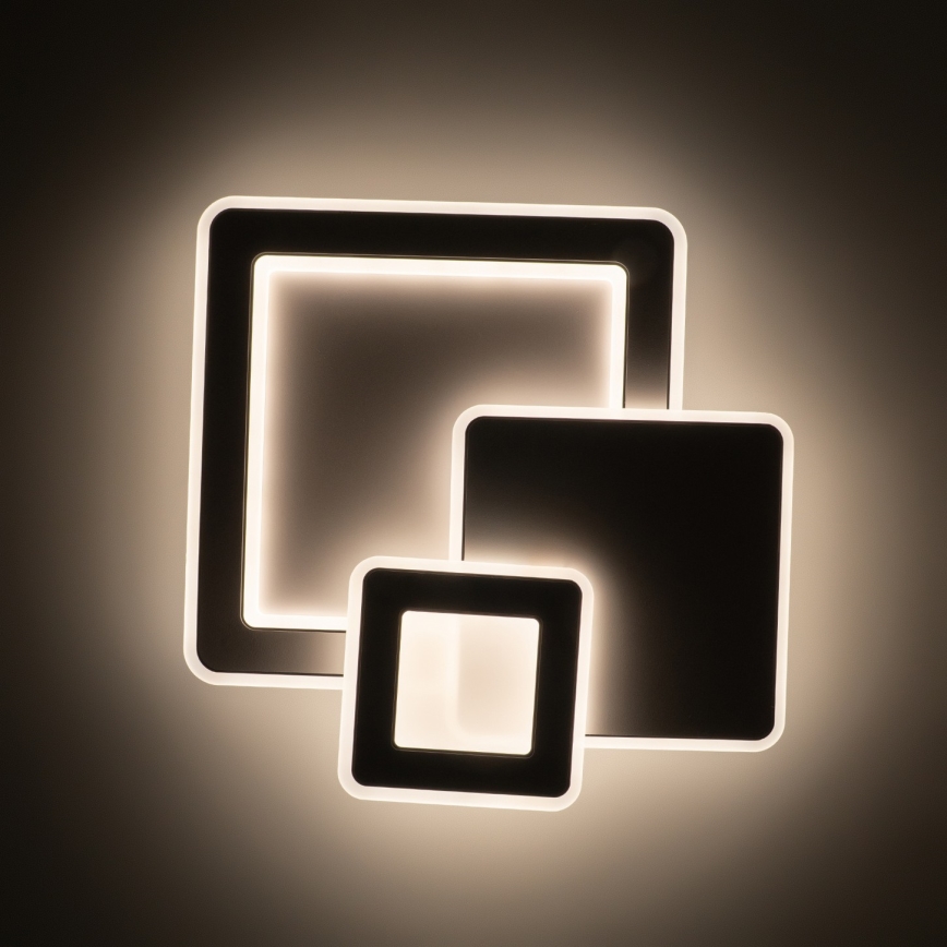 Brilagi - LED dimmbare Deckenleuchte MODERN LED/93W/230V 3000-6000K 48,5x48,5 cm + Fernbedienung