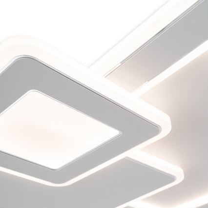 Brilagi - LED dimmbare Deckenleuchte MODERN LED/93W/230V 3000-6000K 48,5x48,5 cm + Fernbedienung
