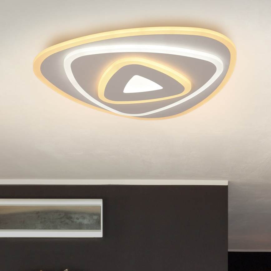 Brilagi - Dimmbare LED-Deckenleuchte MODERN MINI LED/45W/230V 3000/4000/6000K 30x30 cm + Fernbedienung