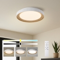 Brilagi - dimmbare LED-Deckenleuchte NEXO LED/48W/230V 3000-6000K weiß Ø 43 cm + Fernbedienung
