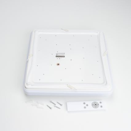 Brilagi - Dimmbare LED-Deckenleuchte OPAL LED/24W/230V 37,5x37,5 cm 3000/4000/6500K + Fernbedienung