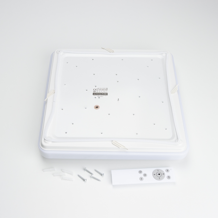 Brilagi - Dimmbare LED-Deckenleuchte OPAL LED/24W/230V 37,5x37,5 cm 3000/4000/6500K + Fernbedienung