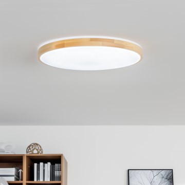 Brilagi - Dimmbare LED-Deckenleuchte OPAL LED/24W/230V 37,5x37,5 cm 3000/4000/6500K + Fernbedienung