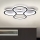 Brilagi - Dimmbare LED-Deckenleuchte ORELLI LED/53W/230V 3000/4000/6000K + Fernbedienung