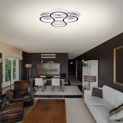 Brilagi - Dimmbare LED-Deckenleuchte ORELLI LED/53W/230V 3000/4000/6000K + Fernbedienung
