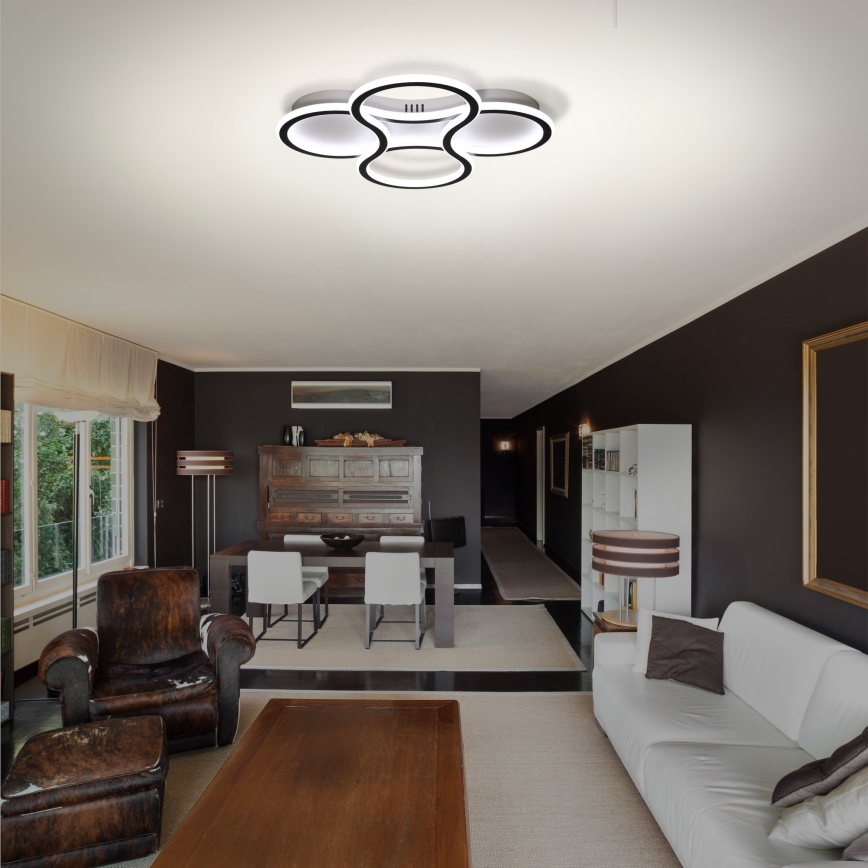 Brilagi - Dimmbare LED-Deckenleuchte ORELLI LED/53W/230V 3000/4000/6000K + Fernbedienung