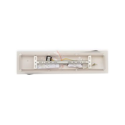 Brilagi - dimmbare LED-Deckenleuchte OUTLINE LED/52W/230V 3000-6000K 15x60 cm weiß/schwarz + Fernbedienung