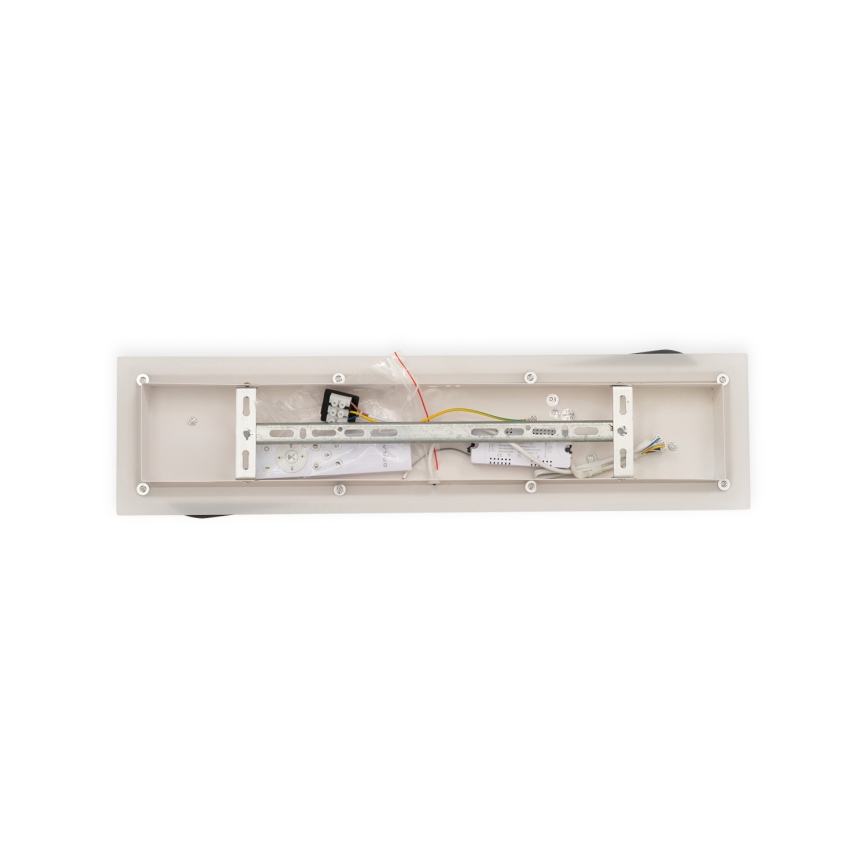 Brilagi - dimmbare LED-Deckenleuchte OUTLINE LED/52W/230V 3000-6000K 15x60 cm weiß/schwarz + Fernbedienung