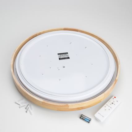 Brilagi - Dimmbare LED-Deckenleuchte PINE LED/60W/230V + Fernbedienung