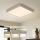 Brilagi - dimmbare LED-Deckenleuchte POOL LED/36W/230V 3000-6000K 40x40 cm beige + Fernbedienung