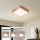 Brilagi - dimmbare LED-Deckenleuchte POOL LED/36W/230V 3000-6000K 40x40 cm bronzefarben + Fernbedienung