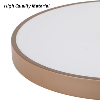 Brilagi - LED dimmbare Deckenleuchte POOL LED/60W/230V 3000-6000K Ø 50 cm braun + Fernbedienung