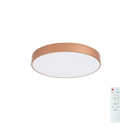Brilagi - LED-dimmbare Deckenleuchte POOL LED/60W/230V 3000-6000K Ø 50 cm Bronze + Fernbedienung