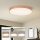 Brilagi - dimmbare LED-Deckenleuchte POOL SMART LED/100W/230V 3000–6000K Ø 80 cm Wi-Fi Tuya, bronzefarben + Fernbedienung