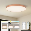 BRILAGI - dimmbare LED-Deckenleuchte POOL SMART LED/128W/230V 100 cm 3000-6000K Wi-Fi Tuya kupferfarben + Fernbedienung