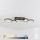 Brilagi - dimmbare LED-Deckenleuchte RINGO LED/34W/230V 3000-6000K 28x84 cm schwarz + Fernbedienung