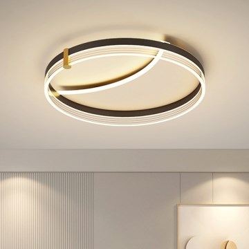 Brilagi - dimmbare LED-Deckenleuchte SIRELI LED/47W/230V 3000-6000K Durchmesser 40 cm + Fernbedienung