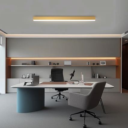 Brilagi - LED-dimmbare Deckenleuchte SLEEKLINE SMART LED/40W/230V 3000-6000K Wi-Fi Tuya goldfarben + Fernbedienung