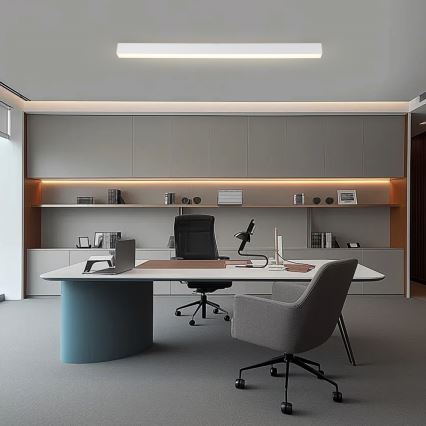 Brilagi - Dimmbare LED-Deckenleuchte SLEEKLINE SMART LED/40W/230V 3000-6000K Wi-Fi Tuya weiß + Fernbedienung