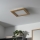 Brilagi - Dimmbare LED-Deckenleuchte SLIMFRAME WOOD LED/25W/230V 34x34 cm 3000-6000K braun + Fernbedienung