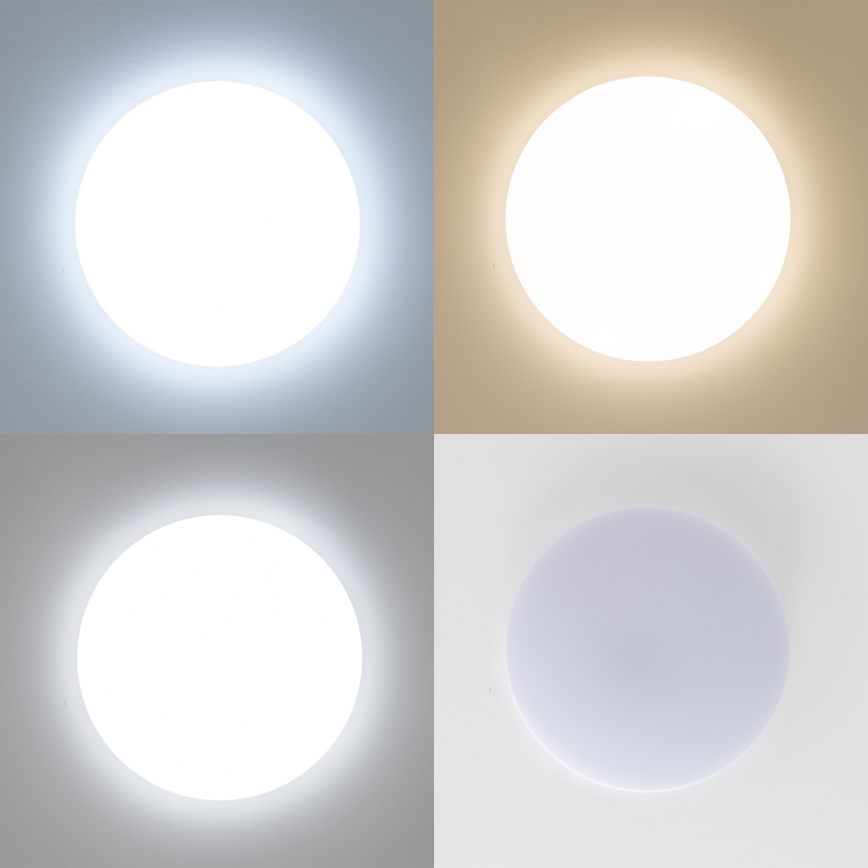 Brilagi - SMART dimmbare LED-Deckenleuchte LED/24W/230V Ø 38 cm 2700-6500K Wi-Fi Tuya + Fernbedienung