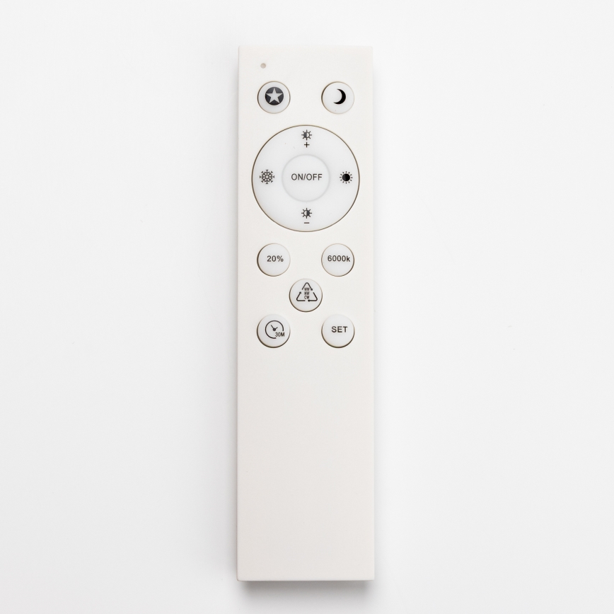 Brilagi - SMART dimmbare LED-Deckenleuchte LED/24W/230V Ø 38 cm 2700-6500K Wi-Fi Tuya + Fernbedienung