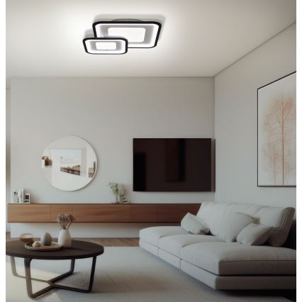 Brilagi - Dimmbare LED-Deckenleuchte TANDORA LED/49W/230V 3000/4000/6000K + Fernbedienung