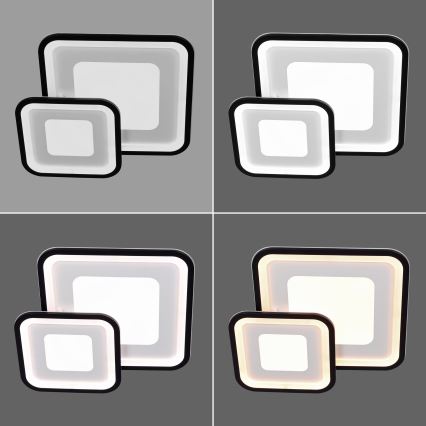 Brilagi - LED dimmbare Deckenleuchte TANDORA LED/49W/230V 50x50 cm 3000-6000K + Fernbedienung