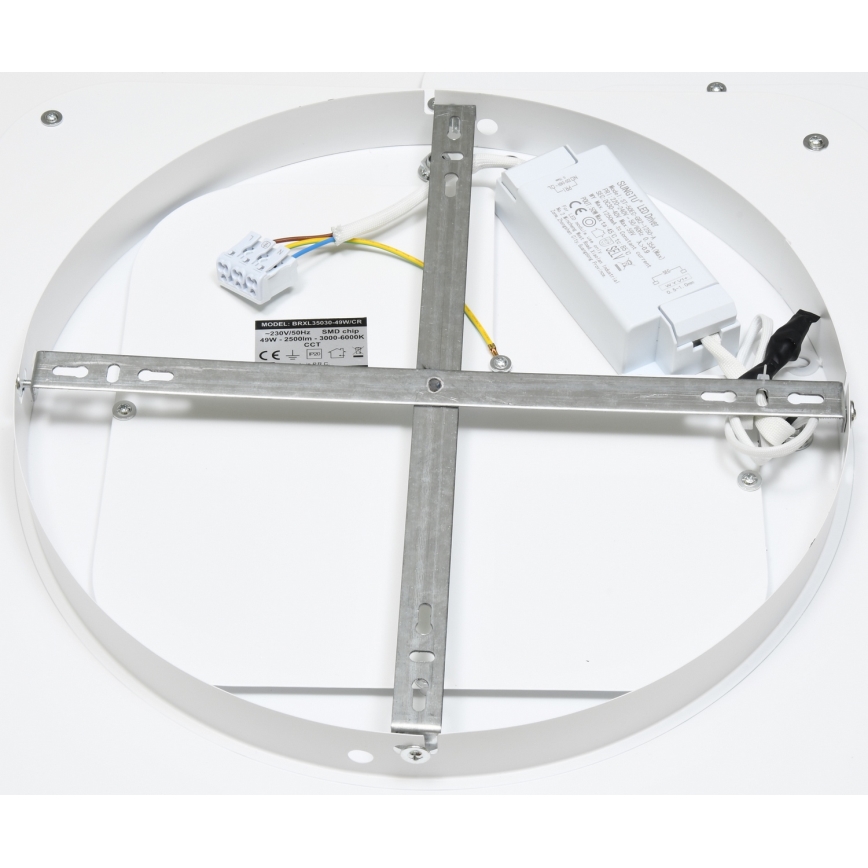 Brilagi - LED dimmbare Deckenleuchte TANDORA LED/49W/230V 50x50 cm 3000-6000K + Fernbedienung