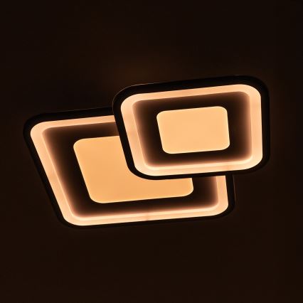 Brilagi - LED dimmbare Deckenleuchte TANDORA LED/49W/230V 50x50 cm 3000-6000K + Fernbedienung