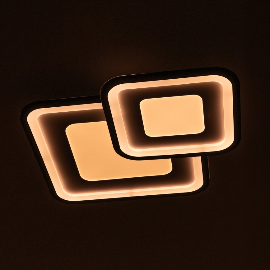 Brilagi - LED dimmbare Deckenleuchte TANDORA LED/49W/230V 50x50 cm 3000-6000K + Fernbedienung