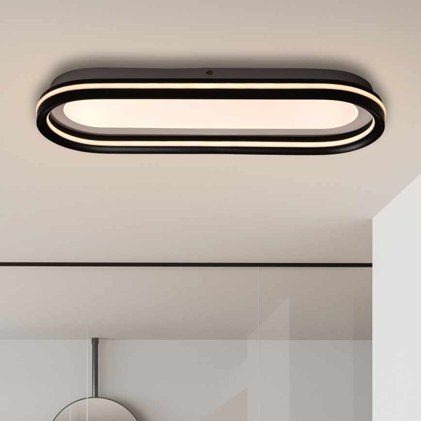 Brilagi - dimmbare LED-Deckenleuchte TRIVARO LED/85W/230V 3000-6000K 20x60 cm + Fernbedienung