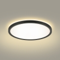 Brilagi - Dimmbare LED-Deckenleuchte ULTRA SLIM LED/18W/230V 2700-6500K d 30 cm schwarz + Fernbedienung