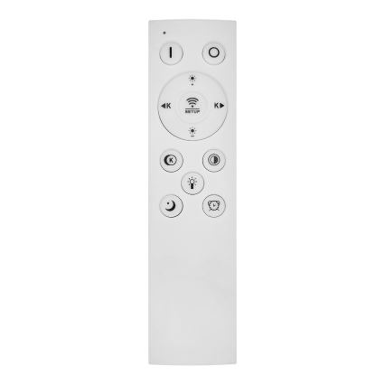 Brilagi - dimmbare LED-Deckenleuchte VELO XL LED/98W/230V 3000-6500K 61x61 cm + Fernbedienung