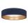 Brilagi - Dimmbare LED-Deckenleuchte VELVET SMART VARI LED/36W/230V 3000-6500K Ø 55 cm blau/gold + Fernbedienung