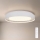 Brilagi - dimmbare LED-Deckenleuchte WALDO LED/48W/230V 3000-6500K Ø 40 cm weiß/silber + Fernbedienung