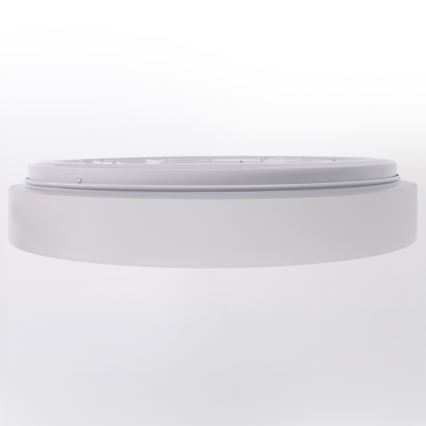 Brilagi - dimmbare LED-Deckenleuchte WALDO LED/48W/230V 3000-6500K Ø 40 cm weiß/silber + Fernbedienung