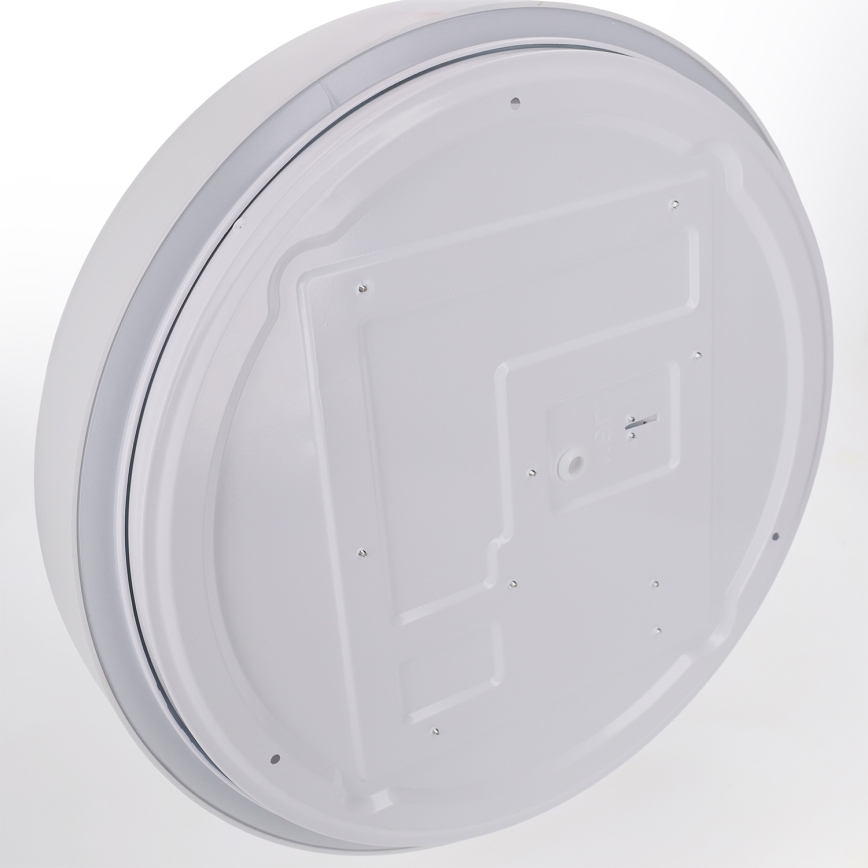 Brilagi - dimmbare LED-Deckenleuchte WALDO LED/48W/230V 3000-6500K Ø 40 cm weiß/silber + Fernbedienung
