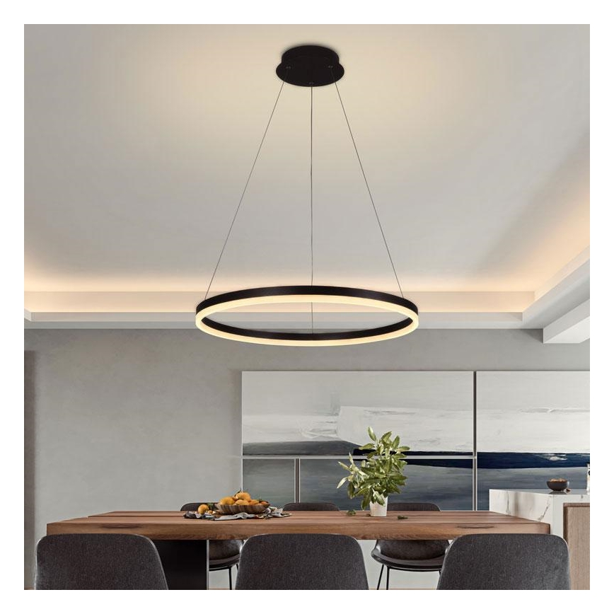 Brilagi - Dimmbare LED-Hängeleuchte an Schnur CIRCLE LED/42W/230V 3000-6500K + Fernbedienung