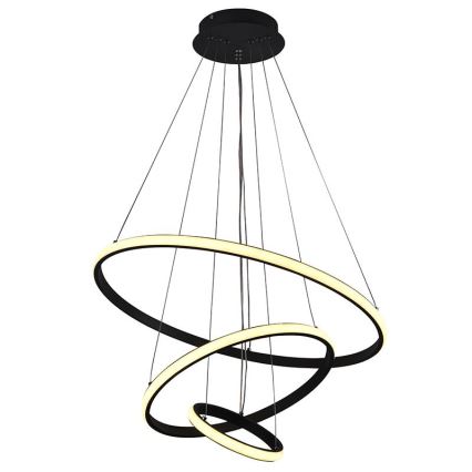 Brilagi - Dimmbare LED-Hängeleuchte an Schnur CIRCLE LED/90W/230V 3000-6500K + Fernbedienung