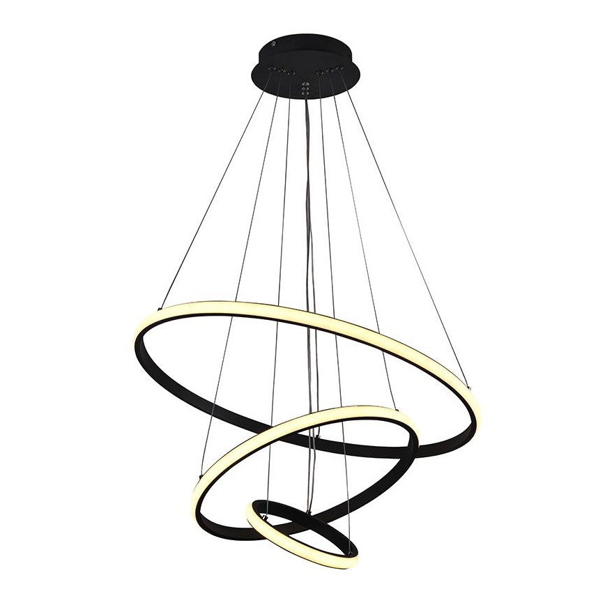 Brilagi - Dimmbare LED-Hängeleuchte an Schnur CIRCLE LED/90W/230V 3000-6500K + Fernbedienung