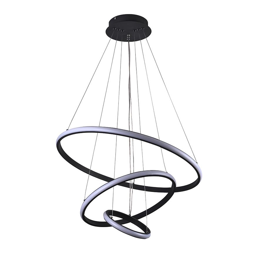 Brilagi - Dimmbare LED-Hängeleuchte an Schnur CIRCLE LED/90W/230V 3000-6500K + Fernbedienung