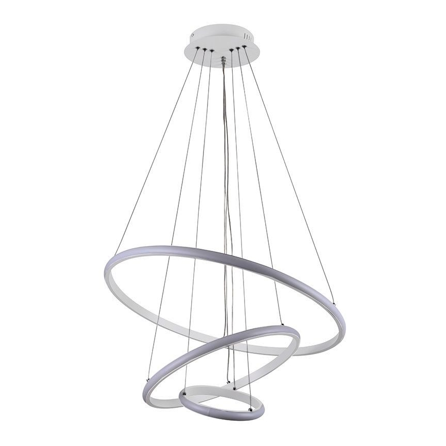 Brilagi - Dimmbare LED-Hängeleuchte an Schnur CIRCLE LED/90W/230V 3000-6500K + Fernbedienung