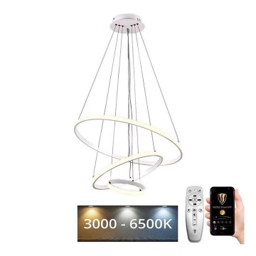 Brilagi - Dimmbare LED-Hängeleuchte an Schnur CIRCLE LED/90W/230V 3000-6500K + Fernbedienung